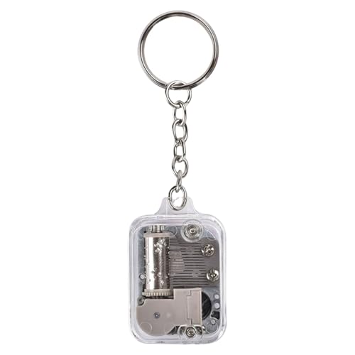 ULIJTH Miniatur Music Box Keychain Anhänger Elegantes Musikbox Schlüsselbach Mit Musikbeuteltation Dekoration Eine Bezaubernde Geschenkideen von ULIJTH