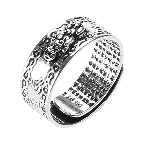 ULIJTH Transfer Männer Charms Feng Shui Amulett Reichtum Glück Offene Verstellbare Buddhistische Schmuckgeschenk von ULIJTH