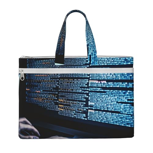 ULKMFFCF Red Rose psd bedruckte Canvas-Dokumententasche mit Reißverschluss, Aktentasche, Handtasche, Aktentasche mit Griff, für Schule, Büro, Reisen, Programmiercode, Einheitsgröße von ULKMFFCF