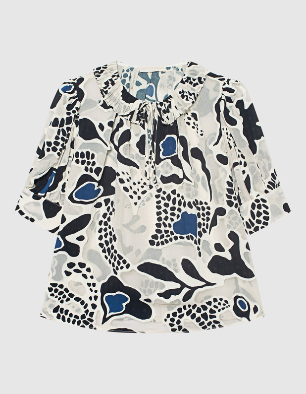 Marcella Porcellain Multicolor von ULLA JOHNSON