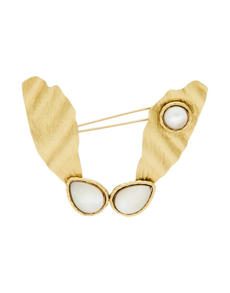 ULLA JOHNSON Brosche Damen Gold ULLA JOHNSON Brosche Damen Gold von ULLA JOHNSON
