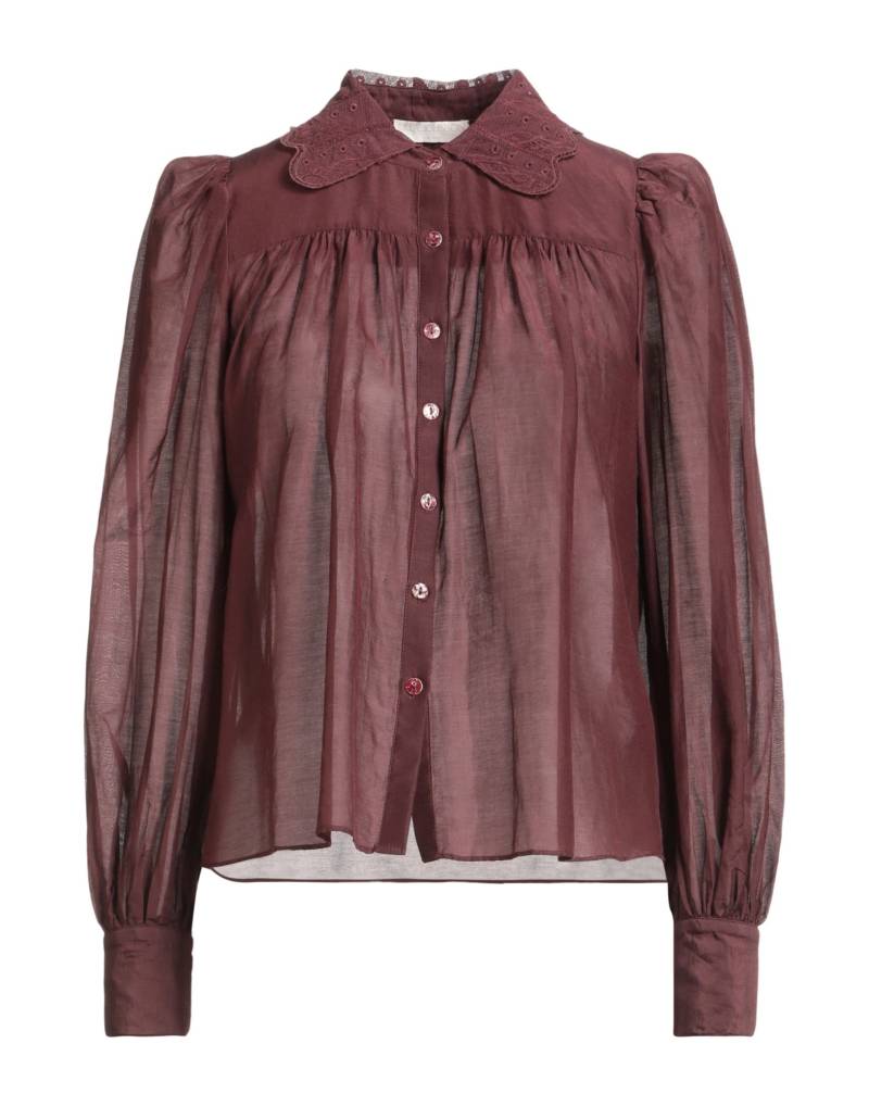 ULLA JOHNSON Hemd Damen Schokobraun von ULLA JOHNSON