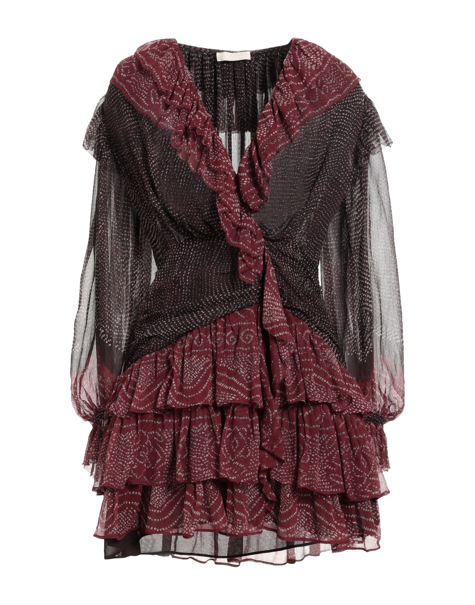 ULLA JOHNSON Mini-kleid Damen Bordeaux von ULLA JOHNSON