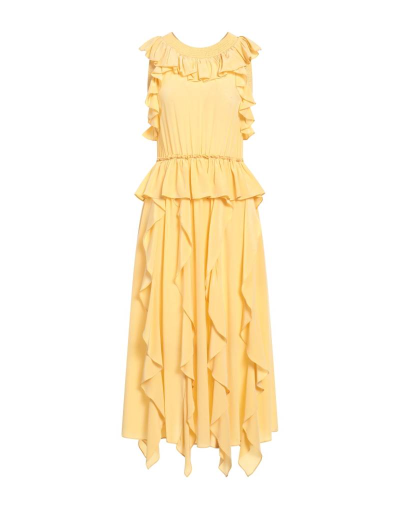 ULLA JOHNSON Maxi-kleid Damen Pastellgelb von ULLA JOHNSON
