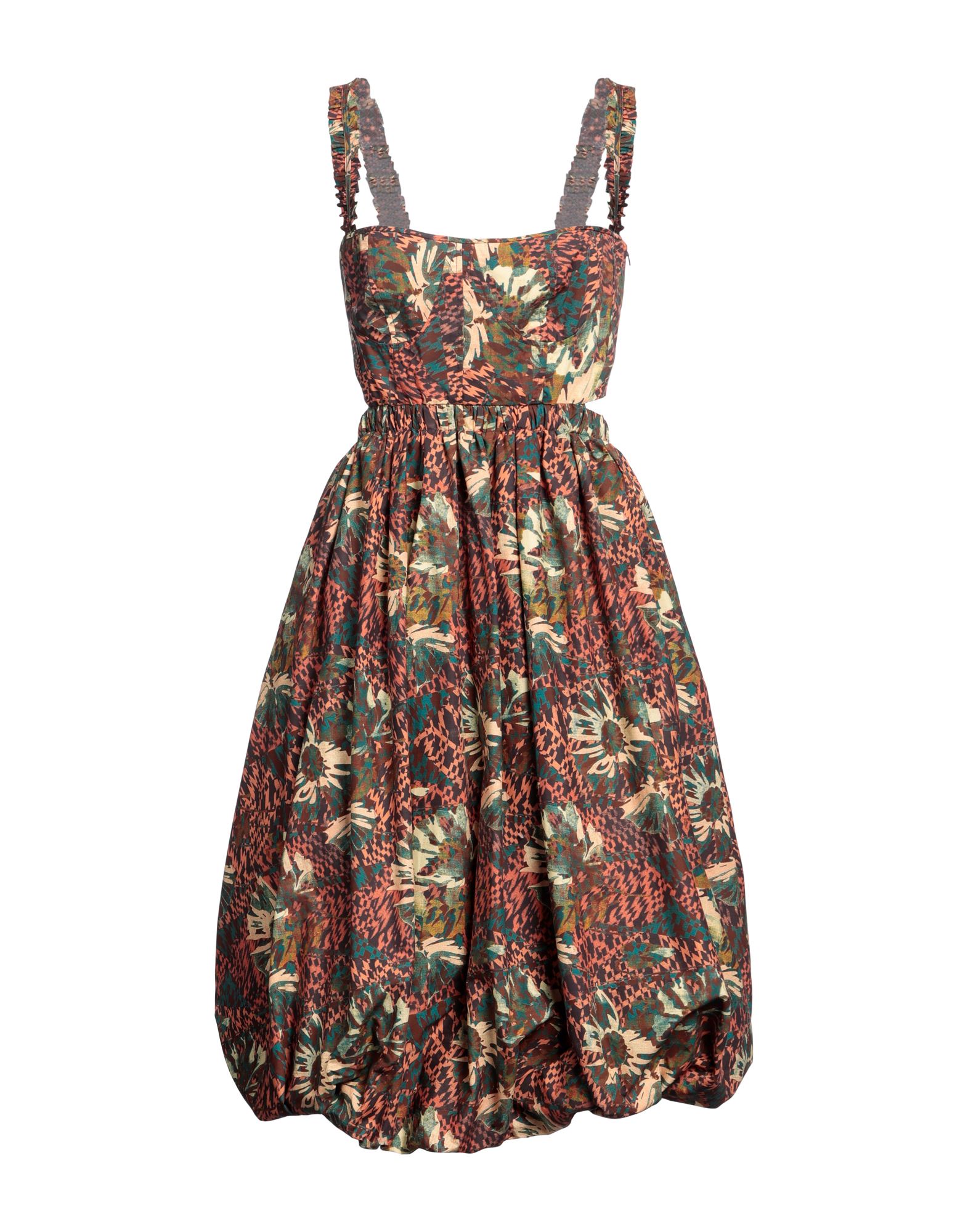 ULLA JOHNSON Midi-kleid Damen Grün von ULLA JOHNSON