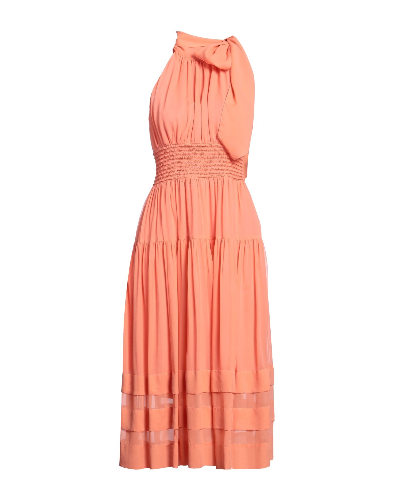 ULLA JOHNSON Midi-kleid Damen Koralle von ULLA JOHNSON