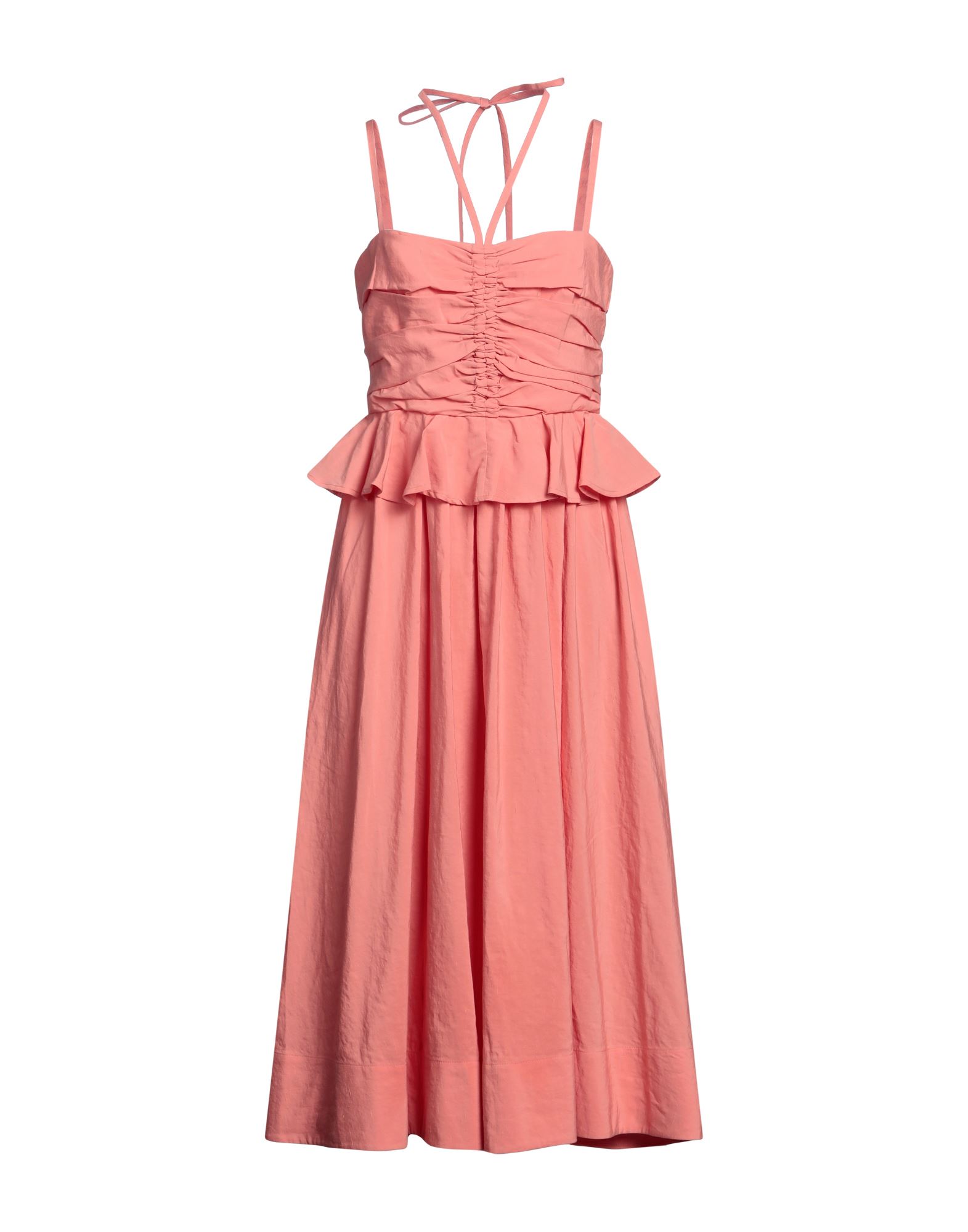 ULLA JOHNSON Midi-kleid Damen Lachs von ULLA JOHNSON