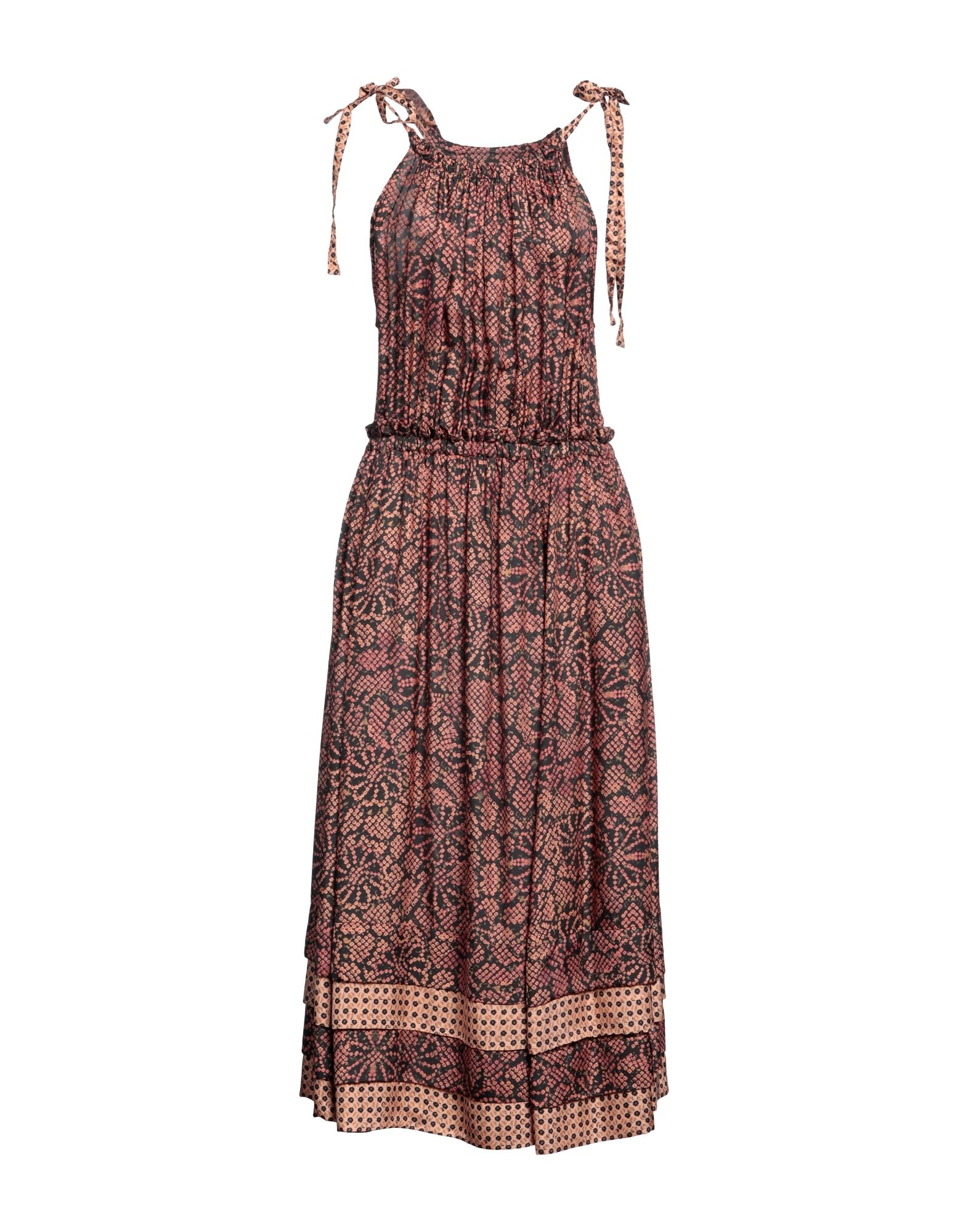 ULLA JOHNSON Midi-kleid Damen Lachs von ULLA JOHNSON