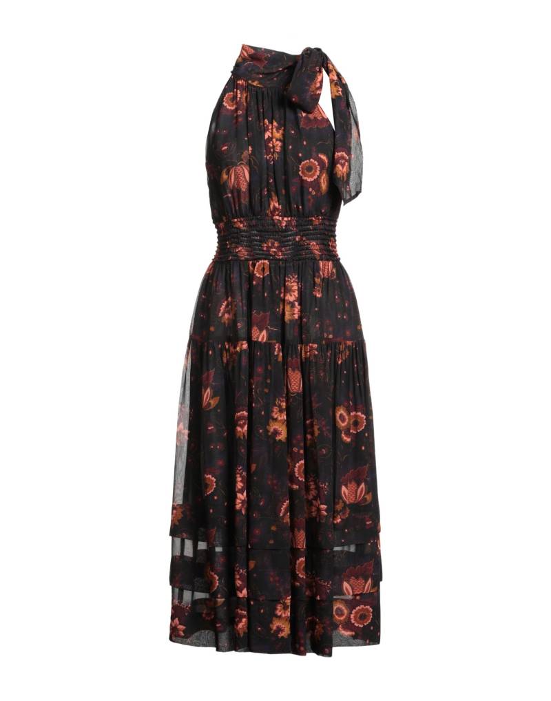ULLA JOHNSON Midi-kleid Damen Schwarz von ULLA JOHNSON