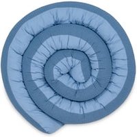 Ullenboom Baby-Bettschlange Waffelpiqué Blau 300 cm von ULLENBOOM