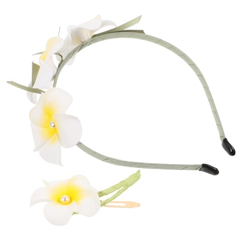 ULTECHNOVO Hawaiianische Plumeria-blumen Haarspangen Für Strandpartys Und Hawaii-themen Dekorativer Kopfschmuck Für Frauen Mit Blumen-design von ULTECHNOVO