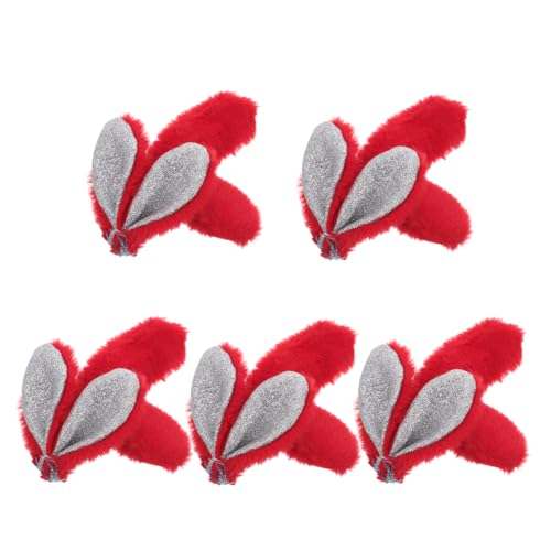 ULTECHNOVO 10stücke Ostern Haarclips Mit Mini Hasenohren Bastelmaterial Für Kreative Frisuren Und Dekoration Für Osterfeiern Und Kinderkostüme von ULTECHNOVO