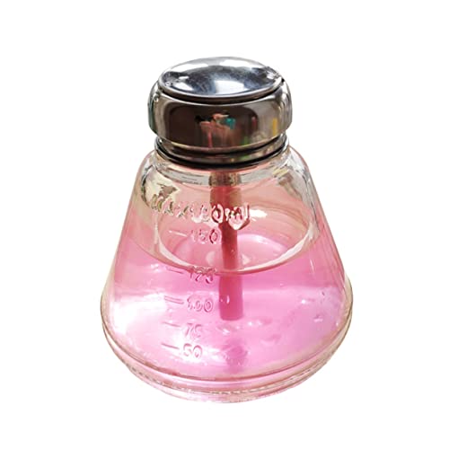 ULTECHNOVO 1stk Spenderflasche Reiniger Pumpflasche Pumpflaschenspender Behälter Für Nagellackentferner Pumpflasche Nach Unten Drücken Pumpflasche Für Unterwegs Spender Für Make-up-entferner von ULTECHNOVO