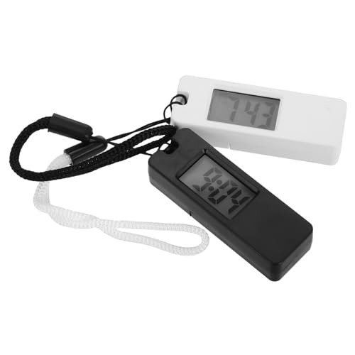 ULTECHNOVO 2stücke Mini Silent Digital Schlüsselanhänger Uhr Tragbare Elektronische Uhr Für Studenten Trendigen Candy Farben Für Ruhige Umgebungen von ULTECHNOVO