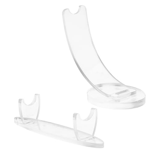 ULTECHNOVO 2stücke Stiftständer Aus Acryl Für Schreibtisch Füllfederhalterständer Und Bleistifthalter Organizer Für Stifte Und Pinsel Transparent Und Stabil Für Homeoffice Und von ULTECHNOVO