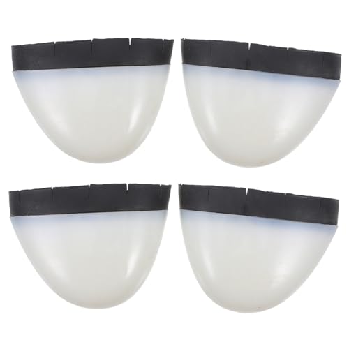 ULTECHNOVO 4 Stück Kunststoff Zehenschutzkappen für Arbeitsschuhe Leichter Ergonomischer Zehenschutz Stoßfest und Durchtrittsicher Passend für Sicherheits und Schutzschuhe von ULTECHNOVO