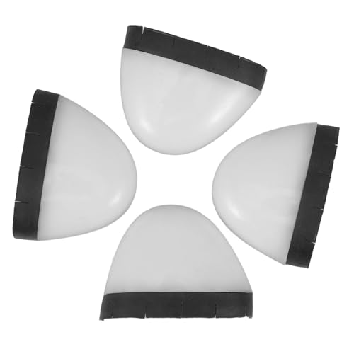 ULTECHNOVO 4 Stück Schutzkappen für Arbeitsschuhe Leichte Stoßfeste Kunststoff Schutzkappen Sicherer Zehenschutz gegen Quetschen und Durchstiche Langlebig und Austauschbar Kompatibel mit von ULTECHNOVO