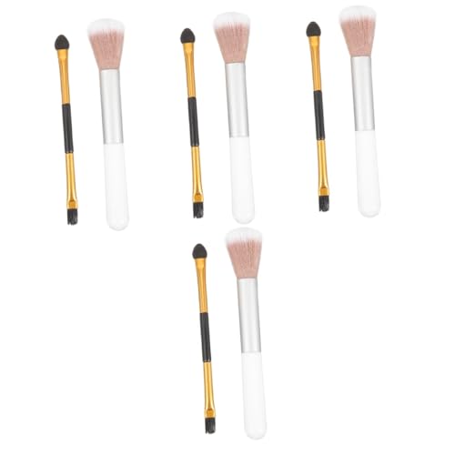 ULTECHNOVO 8 Stk Make-up Pinsel Brauenpinsel kosmetischer Augenpinsel pro brush kosmetikpinsel doppelköpfige Augen-Make-up-Pinsel kleiner Make-up-Pinsel Emulsion Lidschatten Pinsel Applikator von ULTECHNOVO