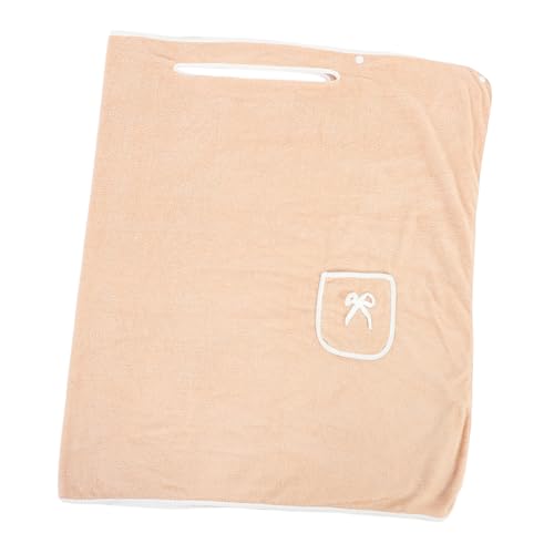 ULTECHNOVO Bademantel Für Damen Aus Korallenfleece Tragbares Handtuch Mit Hoher Saugfähigkeit Wasserabsorbierendes Wickeltuch Für Spa Und Bad von ULTECHNOVO
