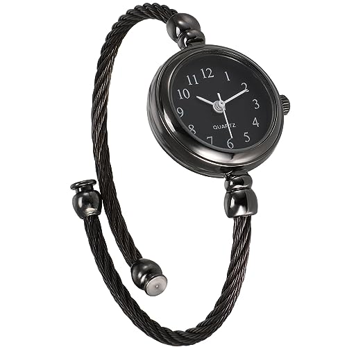 ULTECHNOVO Mode Damenuhr Kreative Frauenuhr Uhr Für Kinder Mädchen Für Kinder Ansehen Spielzeuguhren Für Kleinkinder Mehrfarbige Armbanduhr Mit Drahtband Mutter Schwesterntisch Manschette von ULTECHNOVO