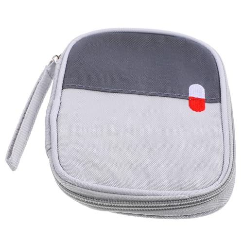 ULTECHNOVO Erste-Hilfe-Kasten Erste-Hilfe-Rucksack Medizinische Tasche Leere Erste-Hilfe-Tasche Medizin-Organizer-Tasche wasserdichte Reisen Mini Aufbewahrungstasche 600d Oxford-Stoff von ULTECHNOVO