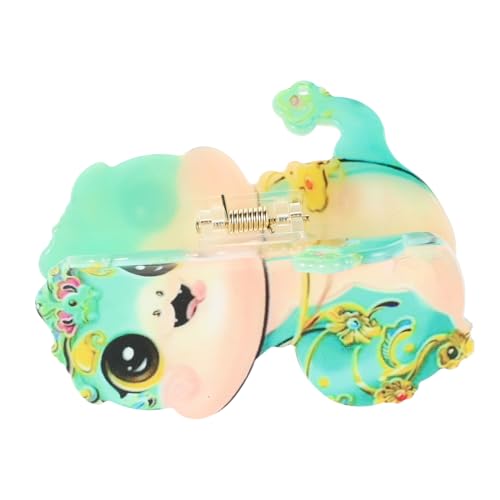 ULTECHNOVO Kleiner Haarklammern in Tierform Kunststoff Haarklammern Süße Schlangenhaarklammern für Frauen und Mädchen Sicheres Acetatmaterial Stabiler Halt Am Hinterkopf von ULTECHNOVO