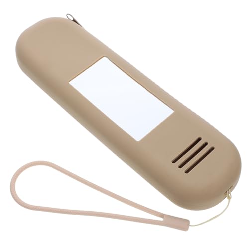 ULTECHNOVO Kompakte Leichte Silikon Kosmetiktasche mit Integriertem Spiegel Multifunktionaler Makeup Organizer für Pinsel und Lippenstifte Tragbarer Aufbewahrungsbeutel für Outdoor und Reisen von ULTECHNOVO