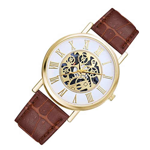 ULTECHNOVO 1stk Anschauen Damen Armband Männeruhr Armband Für Frauen Herrenuhren Uhren Ansehen Uhr Für Männer Frauen Reloj Inteligente para Mujer Hohluhr. Legierung Mode Geschenk Fräulein von ULTECHNOVO