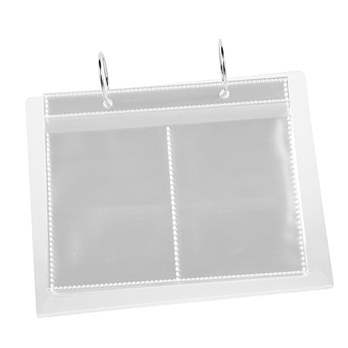 ULTECHNOVO Nagelkunst Stickeralbum Für Aufbewahrung Von Nageldecals Transparentes Sammelbuch Für Nail Art Sticker Praktischer Halter Für Kreative Designs Und Präsentation von ULTECHNOVO