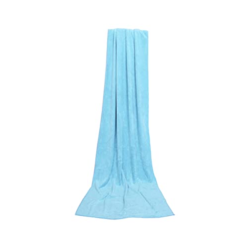 ULTECHNOVO Schnelltrocknendes Mikrofaser Badetuch Himmelblau für Spa Strand Schwimmen und Camping Hautfreundlich und Wasseraufnehmend von ULTECHNOVO