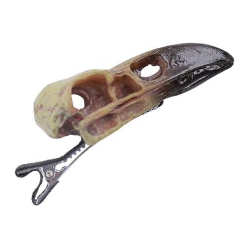 ULTECHNOVO Skull Hair Clip Halloween Haarschmuck Haarspange für Mädchen Dekorativ Sicher Vielseitig für Party Alltag und Karneval Geeignet von ULTECHNOVO