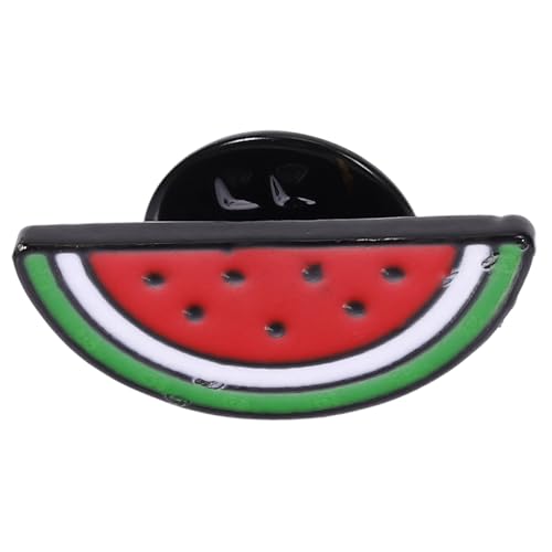 ULTECHNOVO Wassermelonen-emaille-anstecknadel Cartoon-brosche Wassermelonen-brosche Für Damen Kleiderclips Strickjackenclips Hemdclips Pulloverclips Schalclips Kleiderkragenclips von ULTECHNOVO