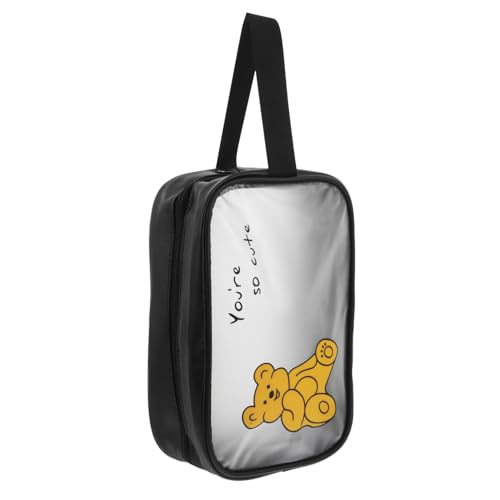 ULTECHNOVO Transparenter Reise-kulturbeutel Make-up-Aufbewahrungstasche Für Damen Wasserdichter Organizer Mit Fächern Multifunktionaler Kosmetikbeutel Für Auto Und Strand von ULTECHNOVO