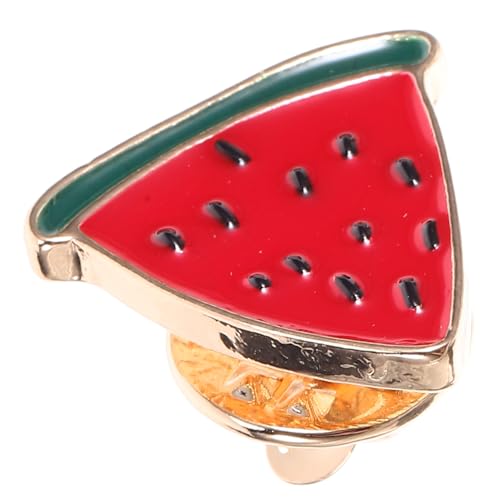 ULTECHNOVO Wassermelonen Brosche aus Cartoon Anstecknadel für Frauen für Pullover Strickjacken und Schals Schickes Accessoire für Freizeit von ULTECHNOVO