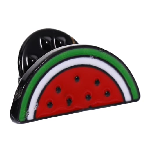 ULTECHNOVO Wassermelonen Emaille Brosche für Damen Kreative Anstecknadel Modischer Pullover Clip Lustiger Schal Clip Einzigartiger Schmuck für Freizeitlooks und Partys ULTECHNOVO Wassermelonen Emaille Brosche für Damen Kreative Anstecknadel Modischer Pullover Clip Lustiger Schal Clip Einzigartiger Schmuck für Freizeitlooks und Partys von ULTECHNOVO