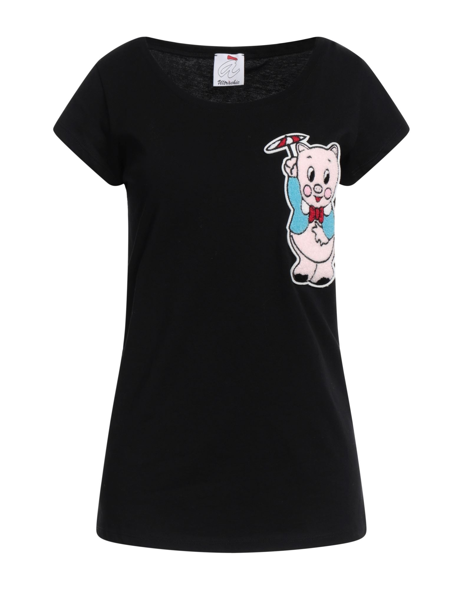 ULTRA'CHIC T-shirts Damen Schwarz von ULTRA'CHIC