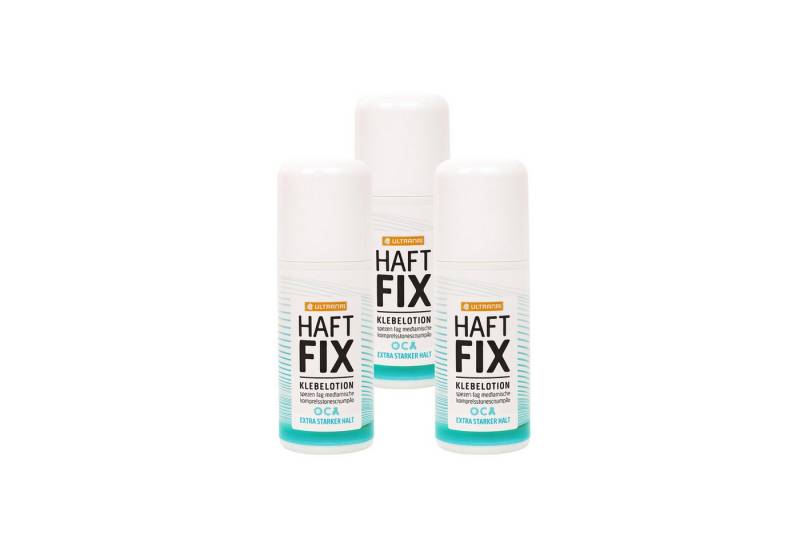 ULTRANA Antirutsch-Aufkleber Spezial-Roll-on-Klebstoff, Ultrana, Haft Fix 60 ml 3er Set, 3-tlg. von ULTRANA