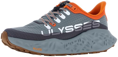 ULYSSES Unisex Maikoh Laufschuhe Trailschuh Slate/Tangerine - Grau 38 von ULYSSES