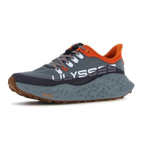 ULYSSES Unisex MAIKOH Sneaker, Slate Tangerine, 43 EU von ULYSSES