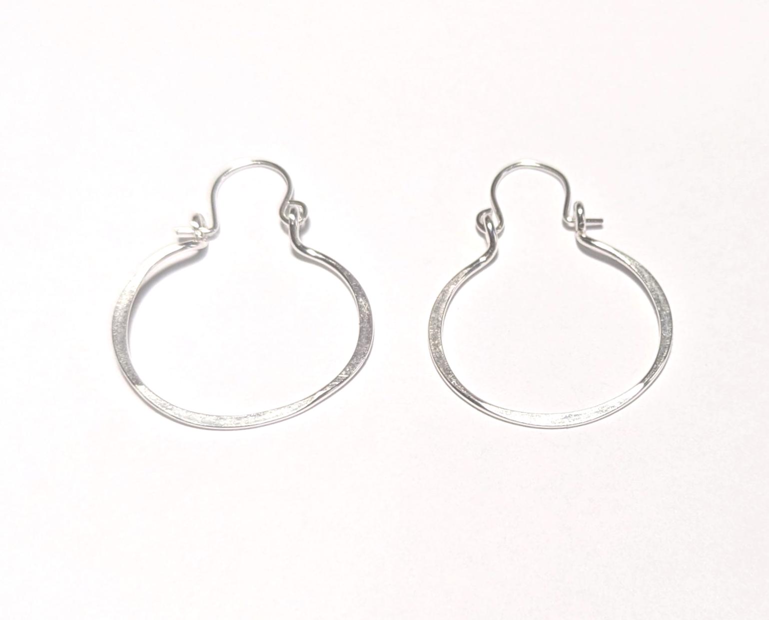 Creolen Sterling Silber von ULoveJewelry