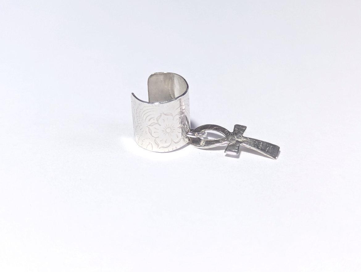 sterling Silber Anch Ohrmanschette - Nicht Durchbohrte Unisex Ohr Wickeln von ULoveJewelry