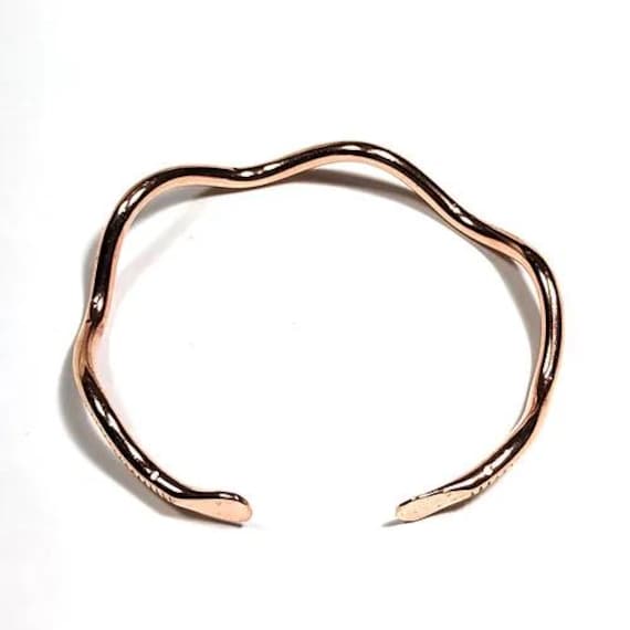 Zick-Zack-Kupferarmband von ULoveJewelry