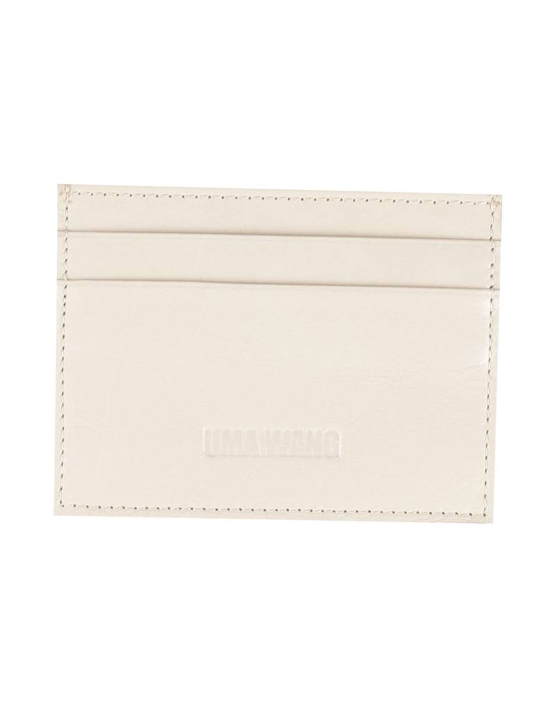 UMA WANG Kartenetui Damen Off white von UMA WANG