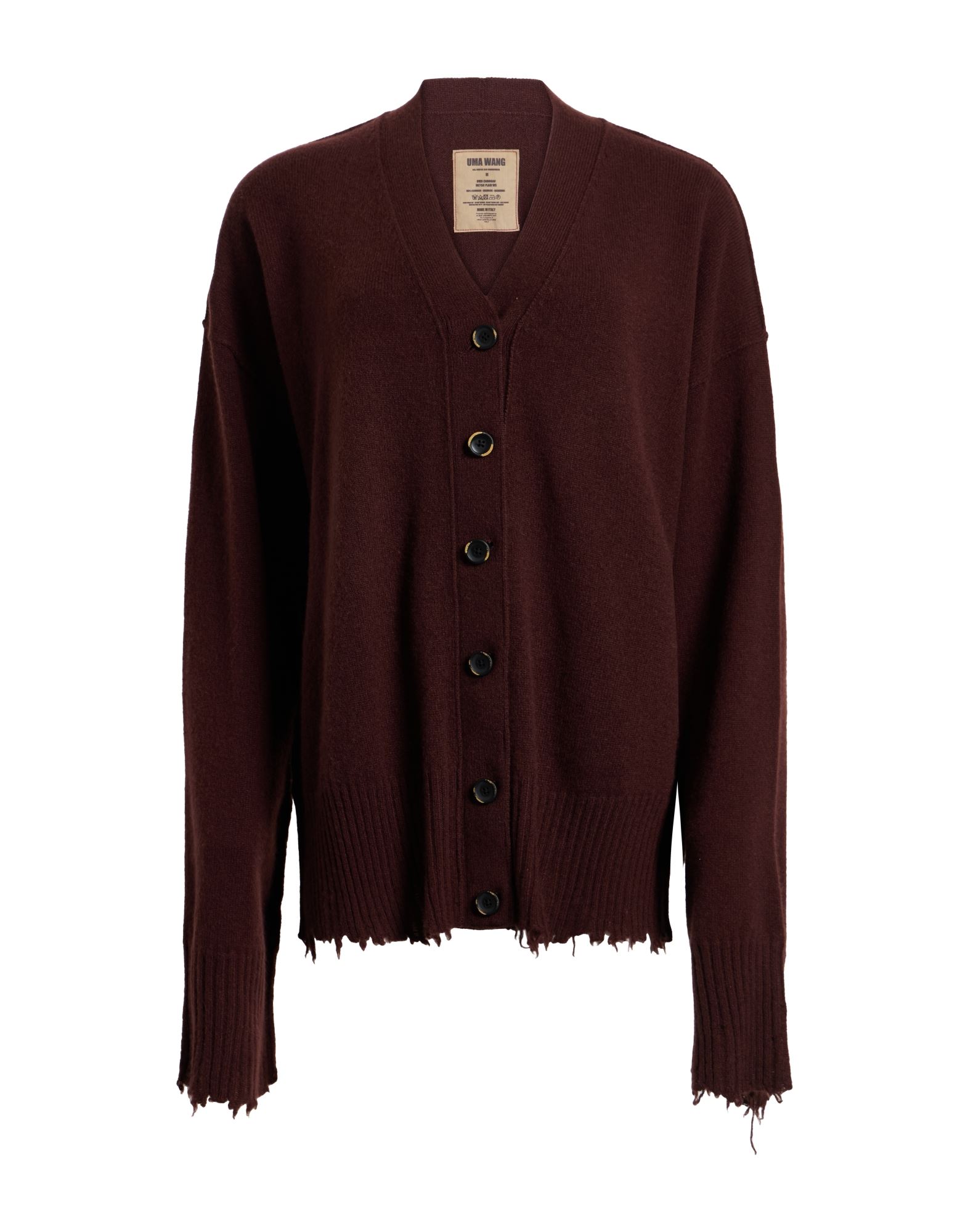 UMA WANG Strickjacke Damen Dunkelbraun von UMA WANG
