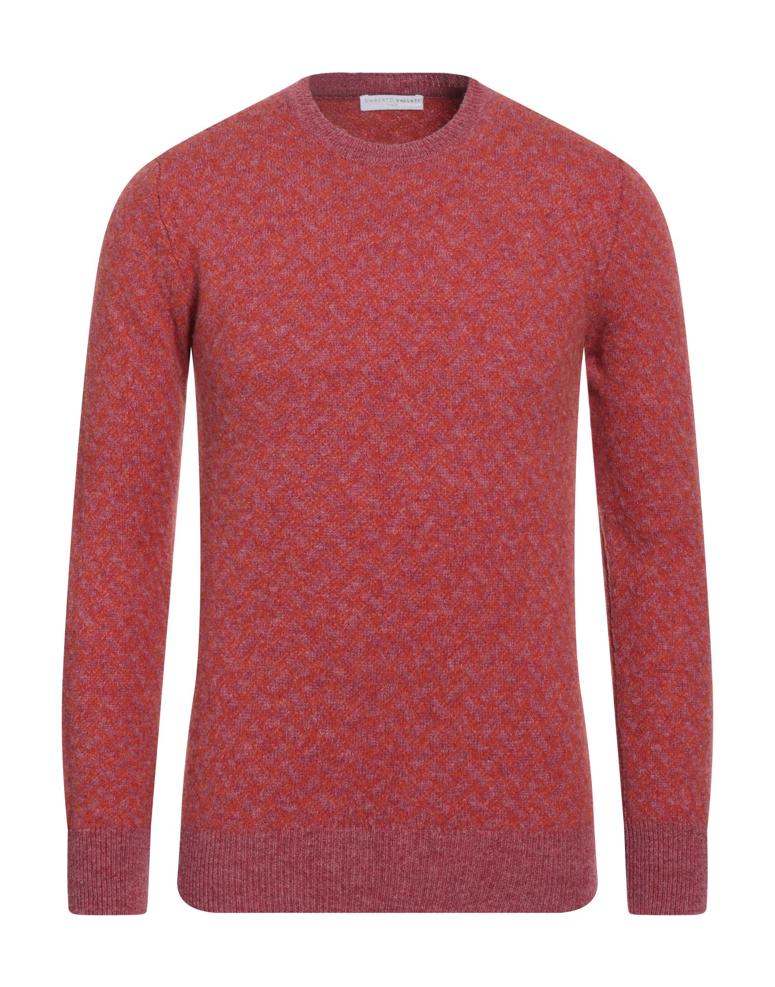 UMBERTO VALLATI Pullover Herren Purpur von UMBERTO VALLATI