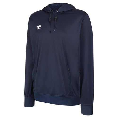 UMBRO Club Essential Kapuzenpullover Herren blau, XXL (60 EU) von UMBRO