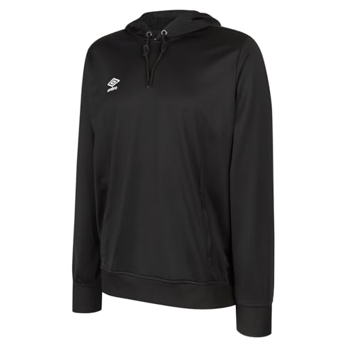 UMBRO Club Essential Kapuzenpullover Herren schwarz, XXL (60 EU) von UMBRO