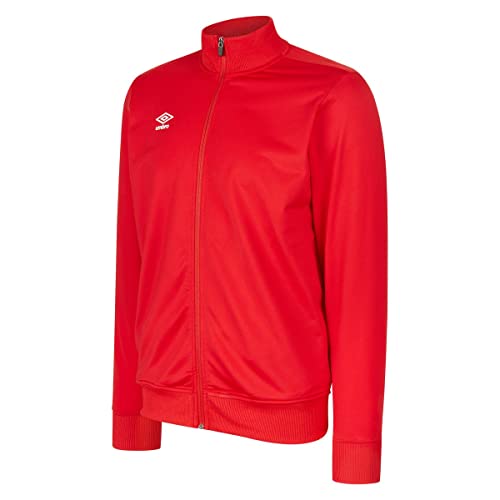 UMBRO Club Essential Trainingsjacke Herren rot, M (48/50 EU) von UMBRO