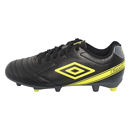 UMBRO Herren Classico X Fg Fußball-Stollen, schwarz/gelb, 44.5 EU von UMBRO