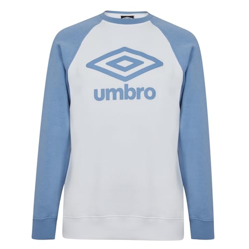 Umbro Herren Core Ragalan Pullover Sweater, weiß, L von UMBRO